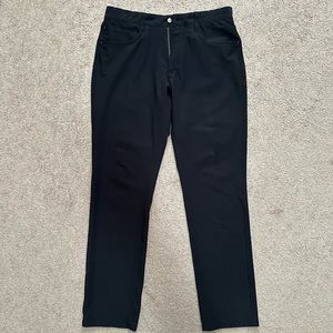 FootJoy Black 5-Pocket Golf Pants Size 34/34